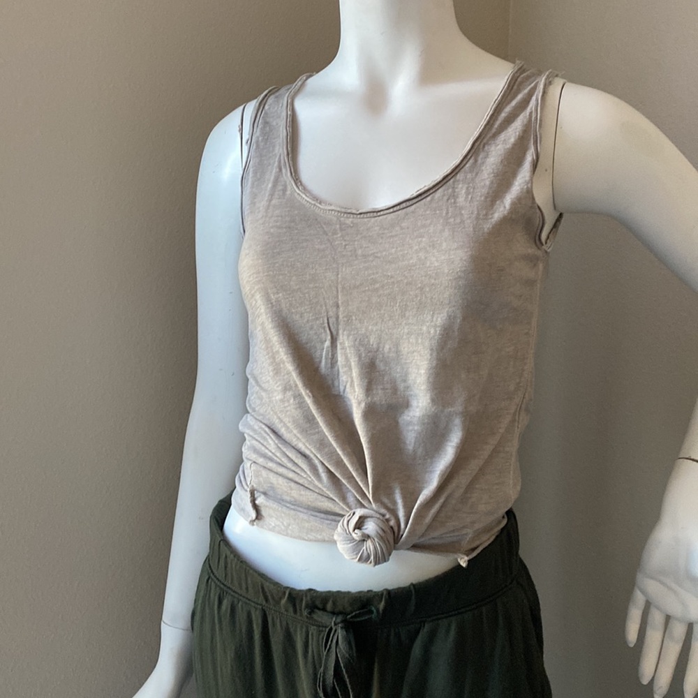 Beige Tunic Tank